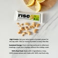thumbnail image 5 of Rise Pea Protein Bar - Vegan Lemon Cashew | Breakfast Bar & Protein Snack 15g Protein Just 3 Whole Food Ingredients Non-GMO Gluten-Free Soy Free (12 Count), 5 of 7