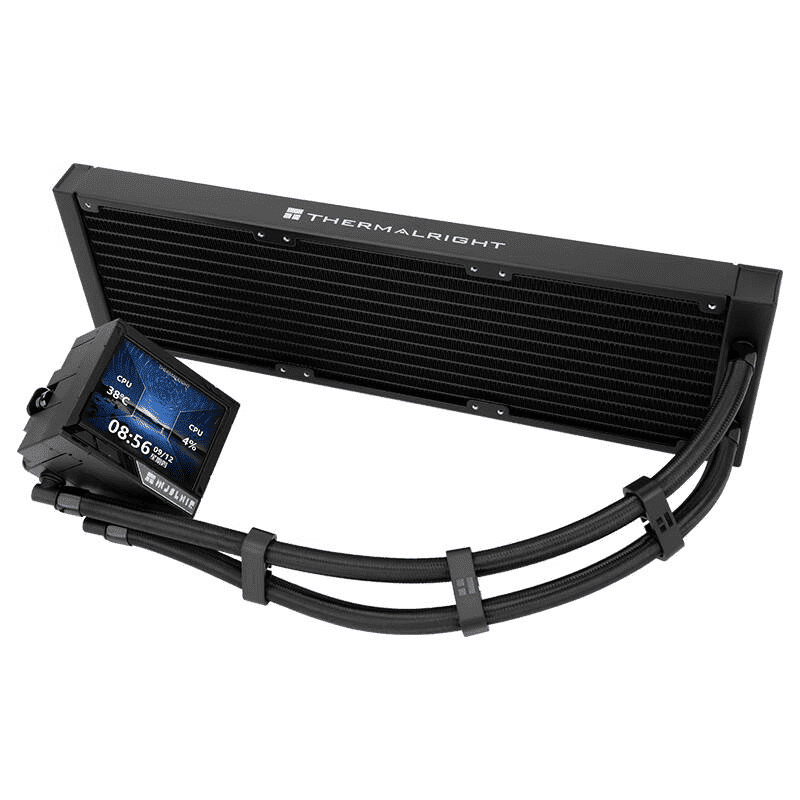 Dissipatore AIO TZMRIT PF240 – Schermo LCD Magnetico 5,5”, ARGB, 2000 RPM, Per Intel E AMD