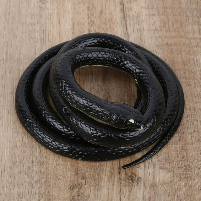 Serpiente artificial, serpiente artificial de goma suave, juguete de broma de serpiente falsa, características líderes en su clase