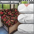 thumbnail image 6 of Garronmavis Rose RV Dinette Cushion Covers Camper Cushion Covers Stretch Couch Cover 2 Cushion Slipcovers Reusable RV Bench Seat Covers for Travel Trailer Couch, 6 of 7