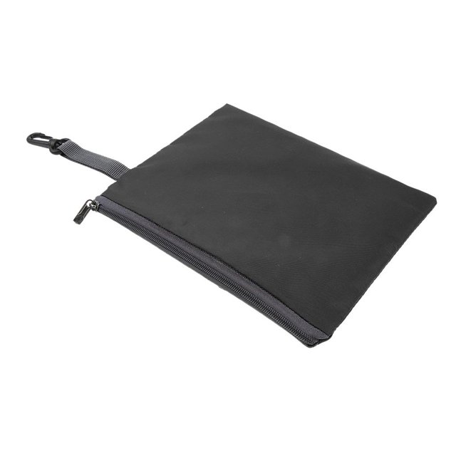 Canoa Camping Sunnimix Organizador de bolsa de camping Negro 18x15cm