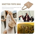 thumbnail image 5 of Woman Bag Casual Storage Bag Fashion Knitted Bag Girl Chic Tote Bag Casual Bag, 5 of 6