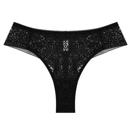 

ZMHEGW 3 Pack Panties For Women Lace Boyshort Sexy Flower Low Rise Ladies Comfortable Underpants Female Lingerie Underwear