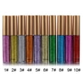 thumbnail image 1 of Professional Glitter Cosmetics 7 Color Waterproof Shimmer Pigment Silver Gold Metallic Liquid Glitters Eyeliner Makeup, 1 of 10