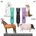 thumbnail image 4 of JOYZZE Falcon Clipper 2 Speed - Professional Dog Grooming Clippers with Precision, Power, Low Noise, Dog Clippers for Grooming, 4 of 7