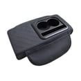 thumbnail image 3 of Cojín para reposabrazos de coche, protector de consola central, accesorios interiores, antiarañazos Negro, 3 of 8