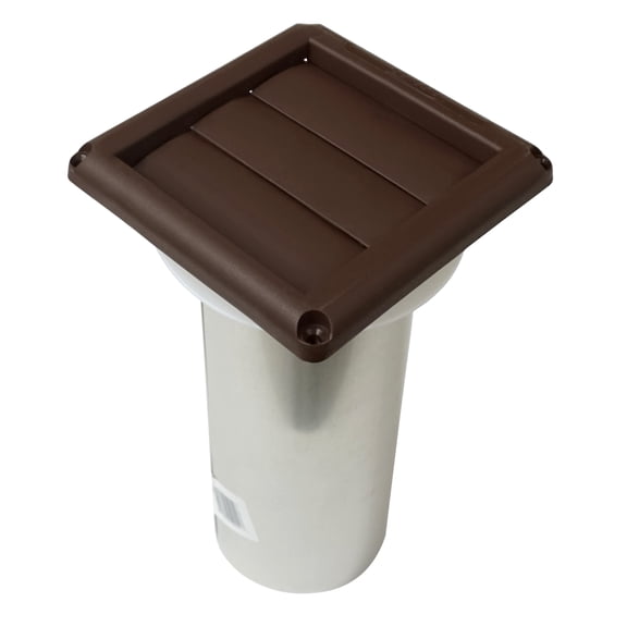 Deflecto Canada SVHAB4 Dryer Vent Hood/Pipe Assembly