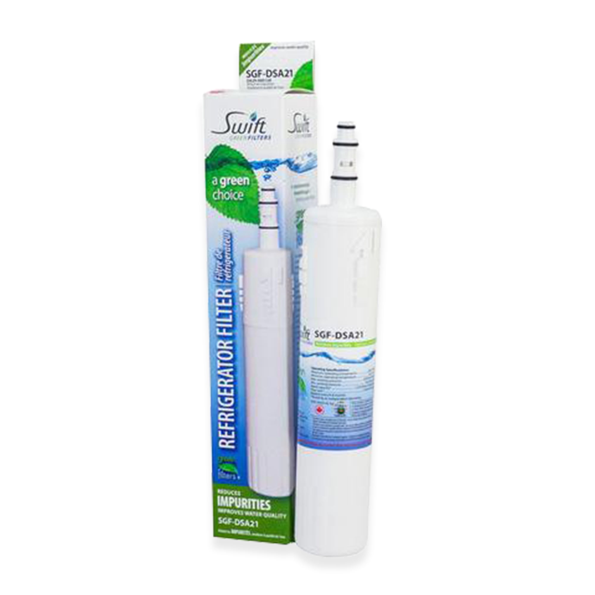 Swift Green Filters SGF-DSA21 Replacement for Samsung DA29-00012A Refrigerators Water Filters