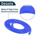 thumbnail image 4 of Unique Bargains Silicone Vacuum Tubing Hose 130PSI Max Pressure High Temperature Automotive Vacuum Line Blue 1 Pcs 5.5Ft 5/16" 8mm ID 3mm Thickness, 4 of 6