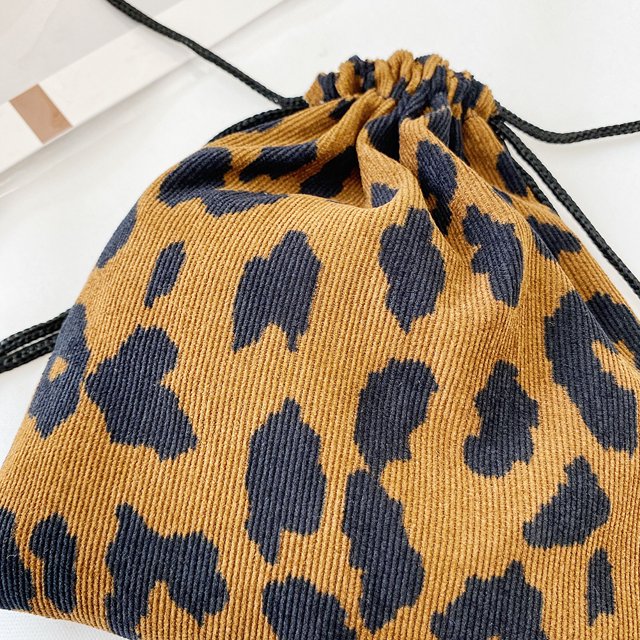 Bolsa cruzado de pana portátil para mujer, de mano con cordón sólido, Mini informal Ndcxsfigh Para Estrenar