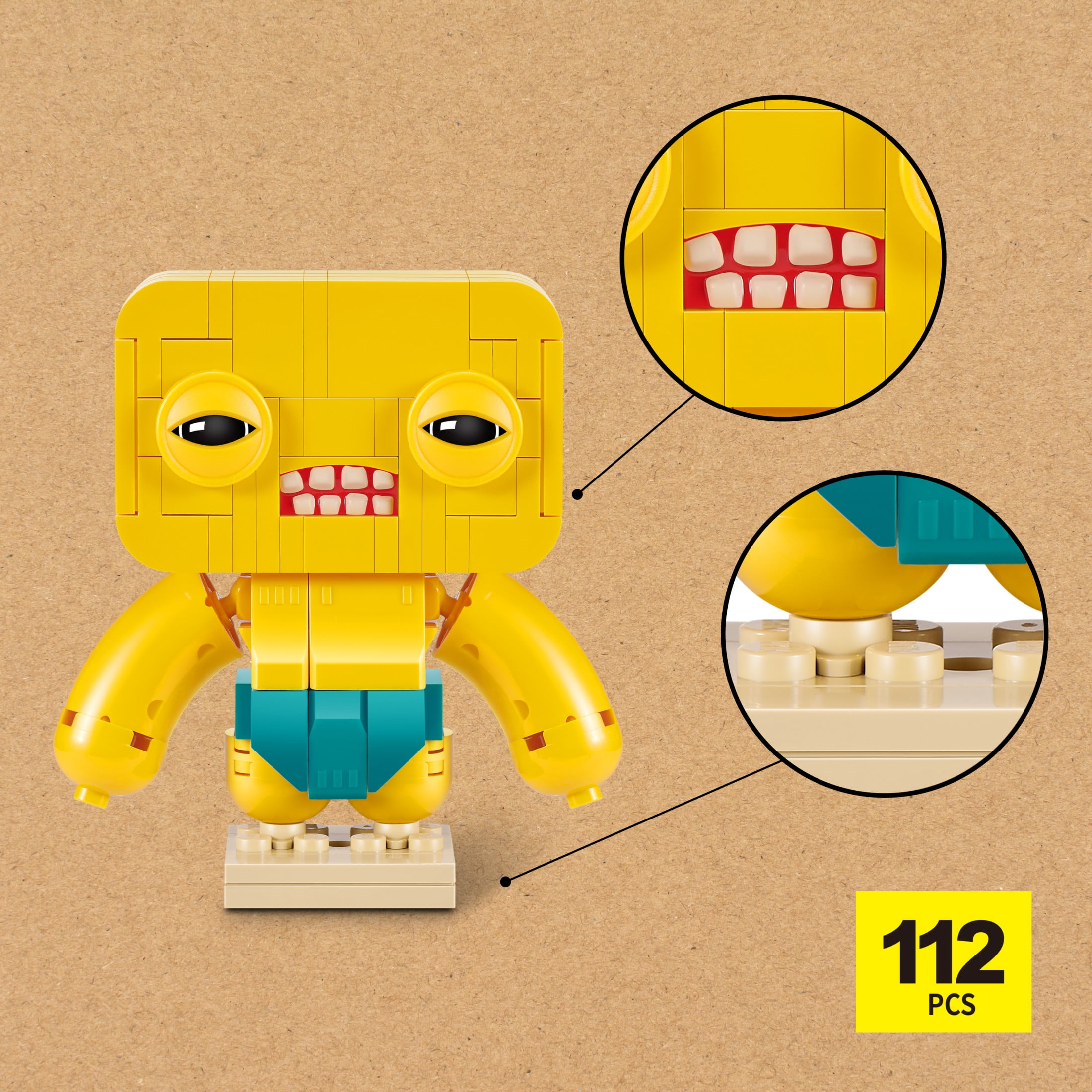 MAX Build More Premium Fugglers Building Bricks Collection de ZURU Au hasard