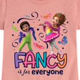 thumbnail image 3 of Fancy Nancy - Fancy Is For Everyone - Toddler And Youth Girls Short Sleeve Graphic T-Shirt, 3 of 5