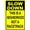 Color 3722, variant on Warning Sign Beware Caution Slow Down Neighborhood Not Racetrack Kids Metal Tin Sign Retro Sign Kitchen Wall Poster Cafe Bar Pub Man cave Novelty Plaque Mother's Day 12x16 Inch