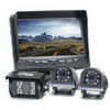Rear View Camera System, 3 Camera Setup with Side Cameras