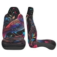 thumbnail image 5 of Haiem Artistic Colorful Bird Printed Car Seat Covers Set of 2, Universal Fit Car Seat Covers,Protective Seat Covers,Comfortable Car Seat Covers, Easy Installation Seat Covers, 5 of 9