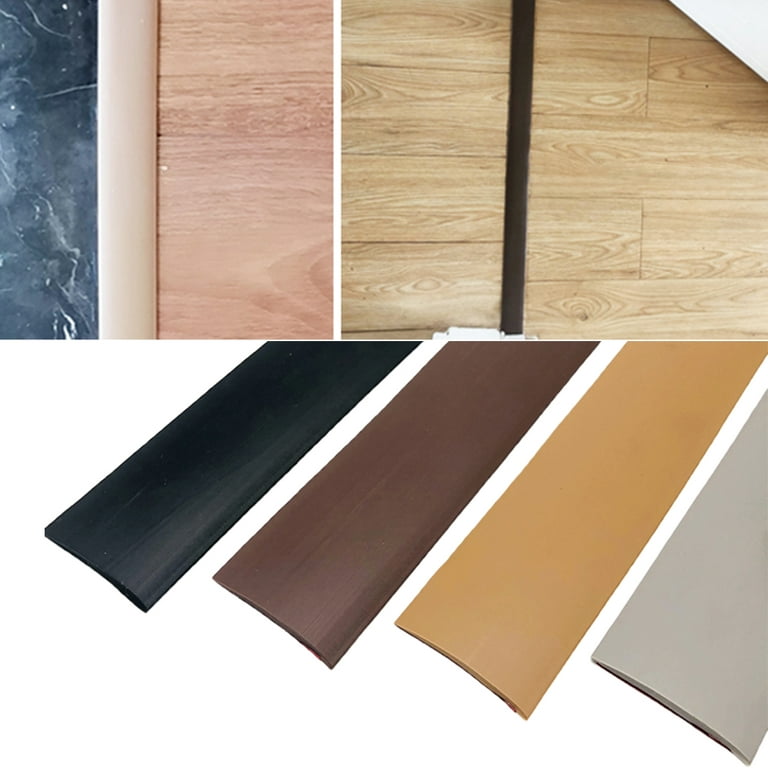10/15mm Floor Mats Edge Reducer - Carpet Straight Edge Threshold Transition Strip Floor Edging Trim Vinyl - Beveled Edge Ramp Edge Guard, Men's, Size