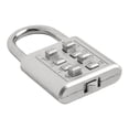 thumbnail image 3 of 8-Digit Password Combination Padlock Zinc Alloy for Suitcase for Smart Password Lock Silver, 3 of 9