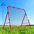 thumbnail image 3 of Soozier Soccer Rebounder Net, Bounce Back Net with 5 Adjustable Angles, 3 of 10