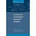 thumbnail image 2 of Econométrie des Variables Qualitatives Dépendantes (Thèmes de l'Économétrie Moderne), 2 of 3