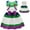 Only Dress, variant on Girls Lightyear Sleeveless Bowknot Dress Halloween Christmas Party Costume 3-8T