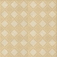 thumbnail image 1 of Ahgly Company Machine Washable Indoor Square Transitional Golden Blonde Gold Area Rugs, 6' Square, 1 of 7