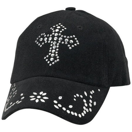 - M F Western Products Womens MF Cross Cap Black
