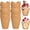 brown, variant on ReLuien Cupcake Home Tulip Cupcake Liners, Non-Stick 200 Count Natural Unbleached Parchment Paper Muffin Cups