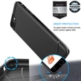 thumbnail image 3 of Luvvitt Sleek Armor Case for iPhone 8 Plus - Black, 3 of 8
