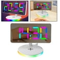 thumbnail image 3 of AFQH RGB alarm clock with wireless charging night light LED digital clock desk clock, 3 of 10