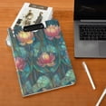 thumbnail image 5 of FORMRS A4 Clipboard Folder with Pen Holder Horizontal Foldable School Office Binder, Art Water Lilies Pattern, 5 of 9