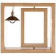thumbnail image 1 of 1 Ensemble Cadre Photo Rotatif Double Face Lampe de Nuit Cadre Photo Ornement de Bureau, 1 of 8