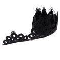 thumbnail image 2 of Corona Sunnimix 1 Yarda Borde de Encaje Bordado para Boda Nupcial Negro, 2 of 6