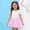 Pink, variant on OGLCCG Ballet Skirts for Girls Pull On Elastic Wasit Pleated Mesh Ballerina Dance Skirt Solid Color Summer Dance Wear for Training 7-14 Years