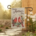 thumbnail image 4 of Red Cardinal Happy Mothers Day Garden Flag, Best Gift For Mom ID-0306-OVCF, 4 of 4