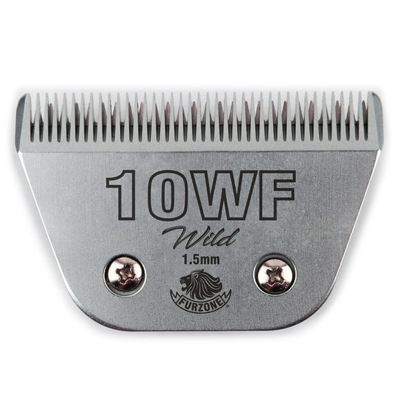 Furzone Detachable Blade - Size 10FW Blade 1/16", Made of Extra Durable Japanese Steel, Compatible with Most Andis, Oster, Wahl A5 Clippers