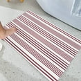 thumbnail image 4 of 40x60cm Stripe Area Rug Soft Modern Striped Rug Easy Clean Decorative Floor Mat for Living Room Bedroom, 4 of 4