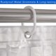 thumbnail image 4 of Shower Curtain Liner with 3 Magnets - 72"x78" Eva 6 Gauge Heavy Duty Waterproof Shower Liner with Hooks - Odorless Bathroom Liner Use for Bath Tub/Sta, 4 of 4