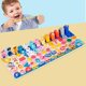 thumbnail image 5 of , de matemáticas, rompecabezas de pesca, tablero ocupado, juguetes preescolares, juguetes educativos tempranos, juguetes de clasificación Salvador Rompecabezas de madera para niños, 5 of 8