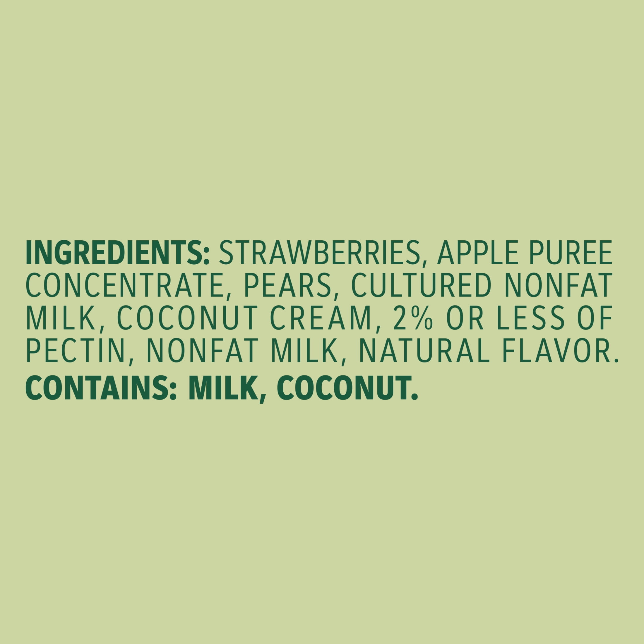 (2 pack) Outshine Fruit and Yogurt On the Go Smoothie Snacks, Strawberry Coconut, 3.5 oz Pouches (4 Pack)​