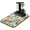 Nature-I, variant on Country Chicken Coffee Maker Mat - Thick Non-Slip Drying Pad with Retro Rooster Art