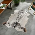 thumbnail image 3 of LYENDOS Cowhide rug 3 x 4 Feet,Cow hide rug Durable No-Slip Backing,Faux cowhide rug Thickened Elastic,for Bedroom Living Room Home Office Western Decor, 3 of 6