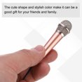 thumbnail image 4 of 2 Pcs Mini Microphone, Mini Mic Tiny Microphone Phone Type C Mic Small Microphone with Bracket, Sponge Cover for Record Phone Voice, Gold/Silver, 4 of 6