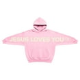 thumbnail image 4 of WOYY Toddler Boys Hoodie Fashion Letter Print Lined Hooded Sweatshirt, Sizes 4-5T, 4 of 6