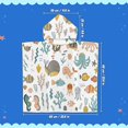 thumbnail image 2 of BR Poncho de baño con capucha para niños, suave y acogedor, perfecto para niños y niñas, 2 of 5