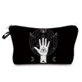 thumbnail image 1 of Neceser con estampado de mal de ojo para mujer, bolsa de aseo con estampado Digital, organizador de viaje, bolsa de maquillaje, estuche para lápices qiuyongming unisex, 1 of 2