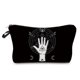 thumbnail image 1 of Neceser con estampado de mal de ojo para mujer, bolsa de aseo con estampado Digital, organizador de viaje, bolsa de maquillaje, estuche para lápices LIUWENJING unisex, 1 of 2