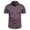 Purple, variant on Kaemgyyd Mens Dress Shirts Summer Short Sleeve Button down Formal Shirts Soft Solid Collar Work Business Casual Tops