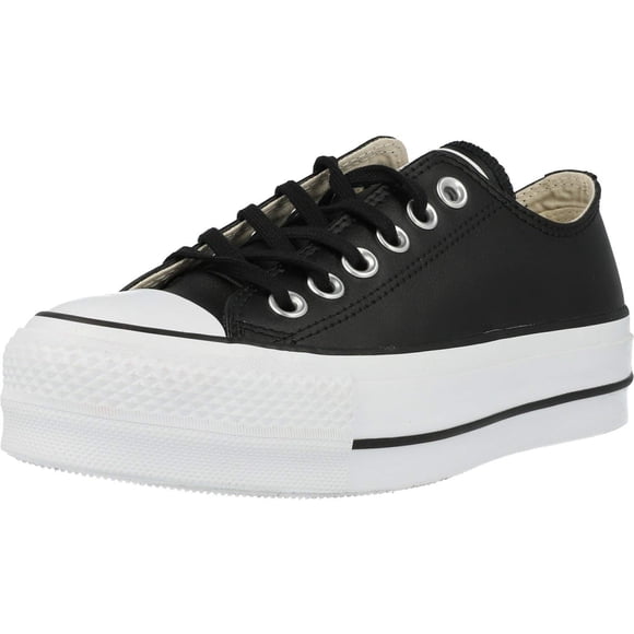 Zapatos Converse Chuck Taylor All Star Lift Clean para mujer, color negro