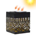 thumbnail image 7 of HAHUT 4 Pack Decorative Solar Mandala Lights, Waterproof Metal Solar Powered Outdoor Deck Step Wall Lights, Mandala Theme LED Fence Light for Garden Post Patio Backyard Yard Decor, 7 of 7