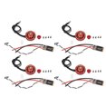 thumbnail image 1 of Cuatro juegos de motores sin cepillo de drones RC y motores sin cepillo ESC de respuesta rápida antiinterferencia 45a esc, adecuados para drones fpv 5in 6in 3600kv 29.82a 476w (para 3 a 4S lipo), 1 of 10